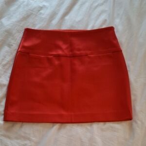 Sisley Vibrant Red Mini Skirt